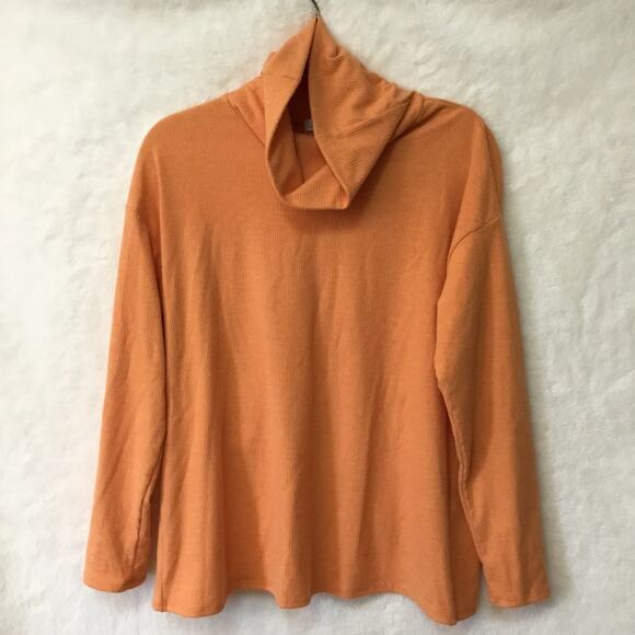 Anthropologie Orange Trina Tulip-Back Top - Picture 6 of 16